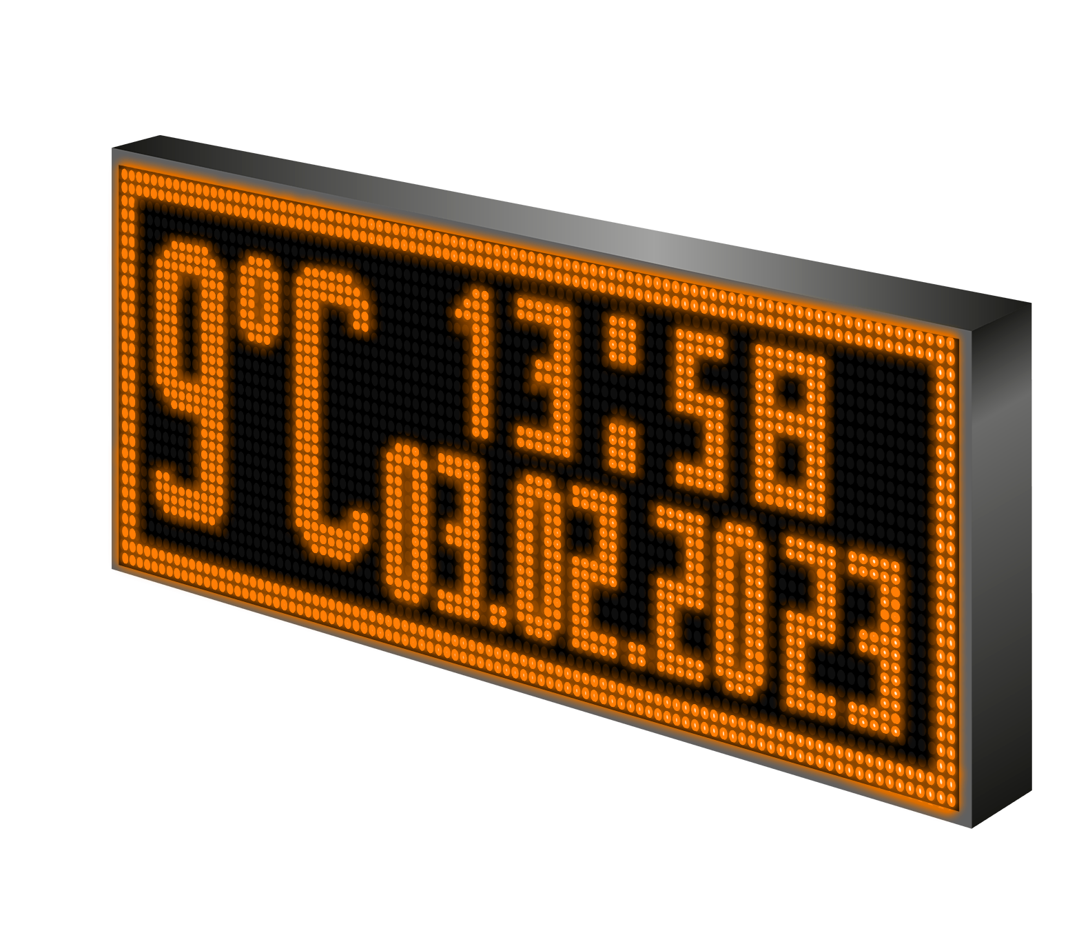 Бегущая строка/ Led /рекламная вывеска/ панель/69х37см — фото 1