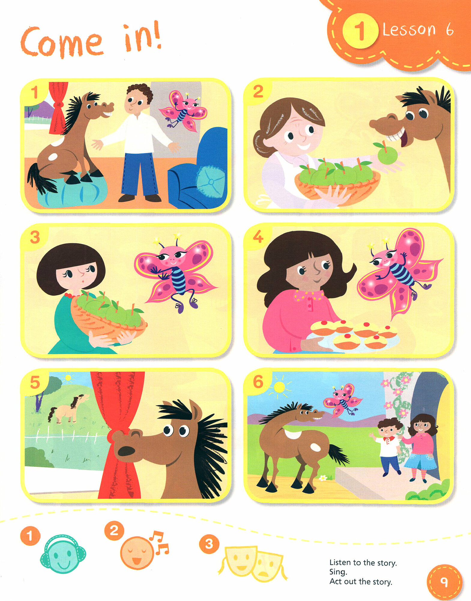 Perrett Jeanne, Leighton Jill "Learning Stars Level 1 Pupil’s Book Pack" A4 мелованная - фото №6
