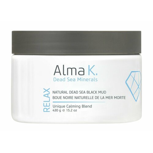 Очищающая грязевая маска для тела / Alma K. Natural Dead Sea Black Mud др море минеральная черная грязь мертвого моря для тела пак 600г