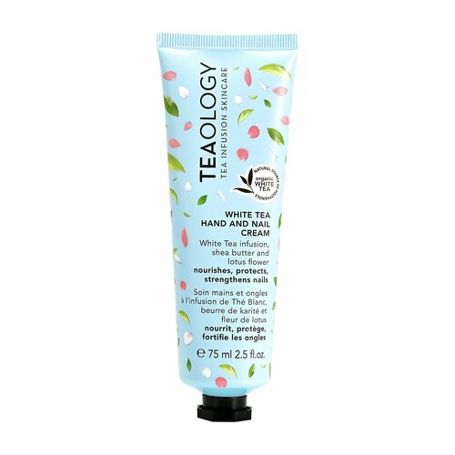 Укрепляющий крем для рук и ногтей с белым чаем и лимоном / Teaology White Tea Hand and Nail Cream