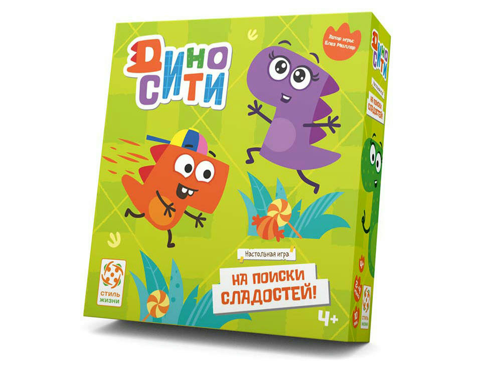 Стиль Жизни Настольная игра "Дино Сити" УТ100030103