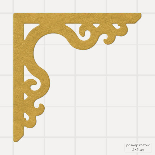 Изображение товара Mr.Painter DICUT-M0103-GZ66 Нож для вырубки форм 2.3×2.3 см, уголок для точной резки