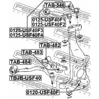 Оригинальные коды: Lexus: 48630-59125. Toyota: 4861059125. Применимость: Lexus Ls (Uvf4_, Usf4_). Lexus Ls Седан (Uvf4_, Usf4_).  ...