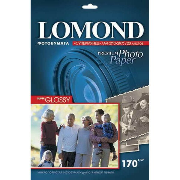 Lomond A4 Premium Photo Paper 1101101 170 г/м²