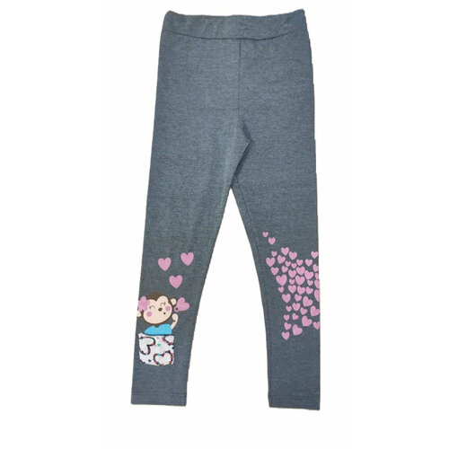 фото Брюки , размер 116, серый lelokids