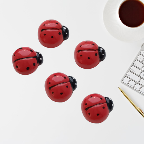 Мини фигурки Божья коровка 5 шт.
