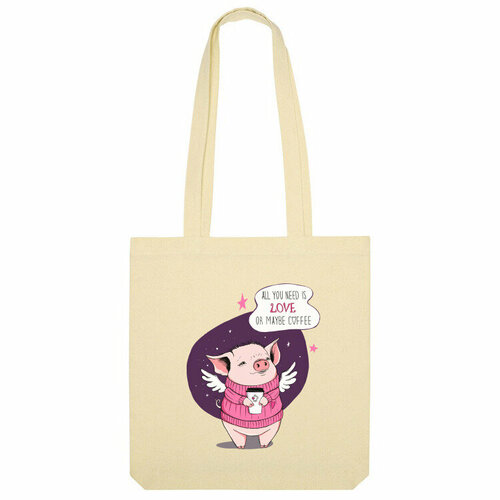 фото Сумка шоппер us basic, бежевый