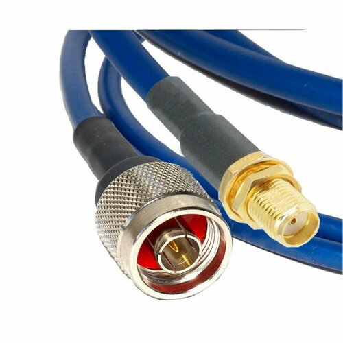 Кабельная сборка N-male - SMA-female 25 м. Кабель 5D-FB CU (медь)
