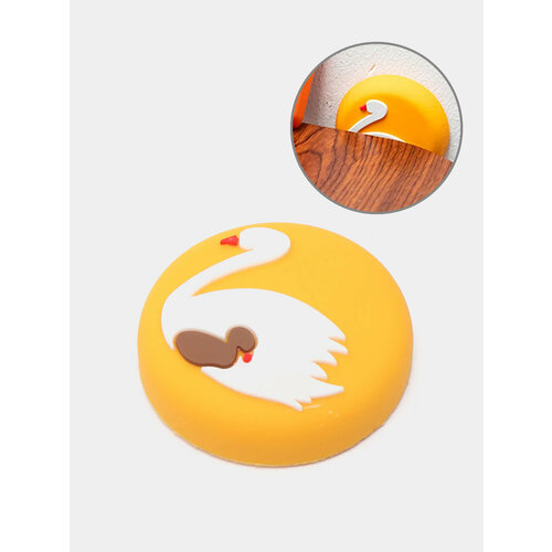 Стоппер для двери противоударный ограничитель фиксатор защитная накладка на мебель Цвет Желтый 599₽