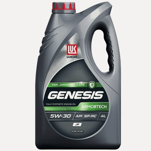 Изображение товара Масло моторное LUKOIL GENESIS ARMORTECH JP 5W-30, синтетическое, 4 л
