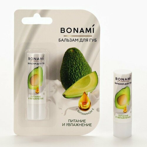 Бальзам для губ с витамином Е увлажнение и питание 35 г BONAMI 768₽