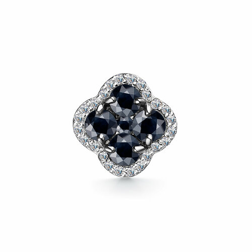 фото Подвеска diamant online, золото, 585 проба, бриллиант, сапфир