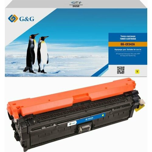 Картридж G&G GG-CE342A для CLJ M775 15000стр Желтый