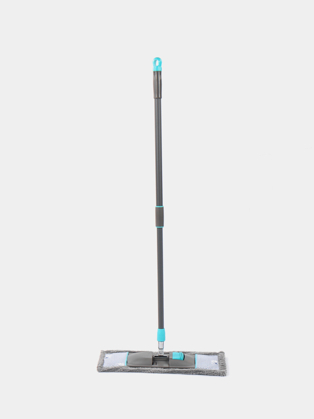 Швабра с флаундером для мытья пола 42 см, телескопическая, микрофибра, Laima 606796