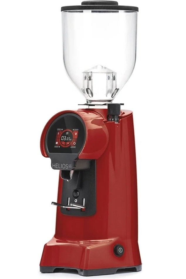 Кофемолка профессиональная жерновая для дома и кофейни Eureka Helios 65 Ferrari Red