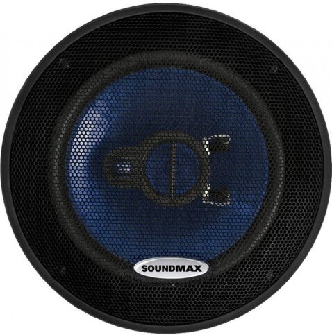 Колонки автомобильные Soundmax SM-CSE603 16см (6дюйм) коаксиальные трехполосные