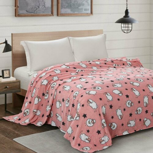 Плед 180х200см корал-флис 165гм 100 полиэстер 1156₽