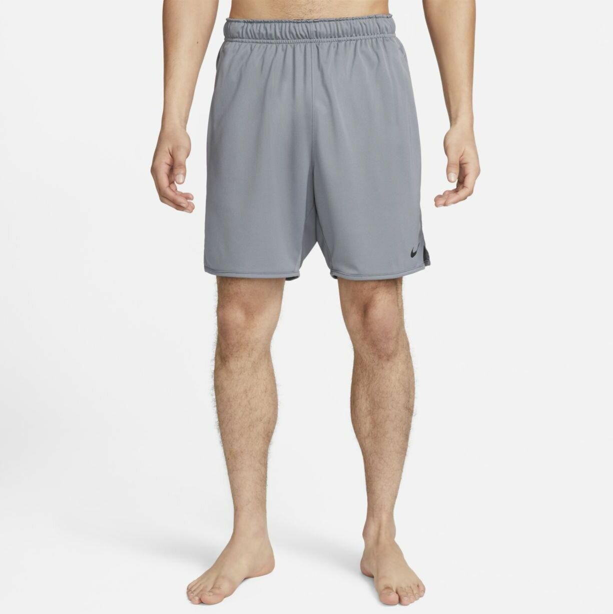 Шорты спортивные NIKE Dri-FIT Totality Knit Unlined 7" Fitness Shorts, размер XL, серый