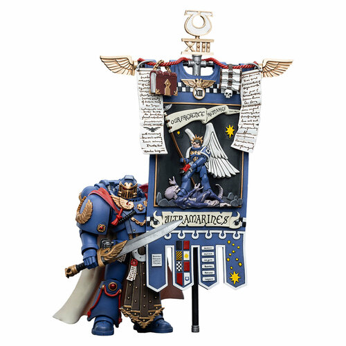 Фигурка Warhammer 40K Ultramarines Honour Guard Chapter Ancient 1:18 фигурка warhammer 40 000 ultramarines – honour guard chapter champion 1 18 12 см