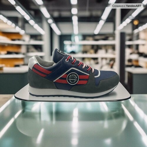 фото Кроссовки lesto, размер 41, синий