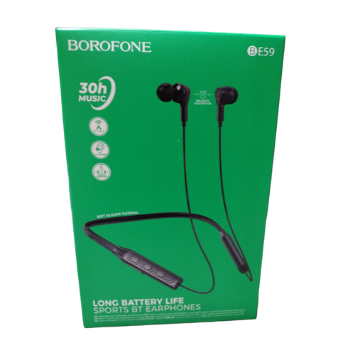 Наушники внутриканальные Borofone BE59 Rhythm Bluetooth цвет черный 74000₽