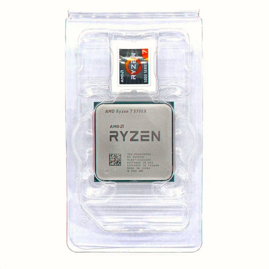 Процессор AMD Ryzen AMD Ryzen 7 5700X (AM4, 8/16 до 4.6 ГГц, DDR4 3200 МГц) OEM