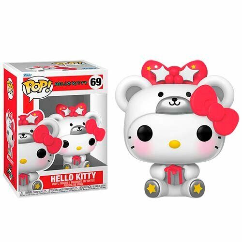 Фигурка Funko POP! Кошечка Китти Полярный Медведь (Hello Kitty as Polar Bear) #69 фигурка funko pop hello kitty with glasses из серии hello kitty sanrio 65