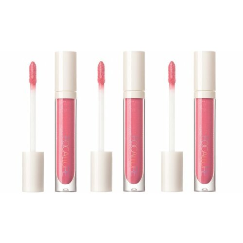Блеск для губ Focallure Plump High Shine Lip Glow, тон 08, 2,5 г, 3 шт.