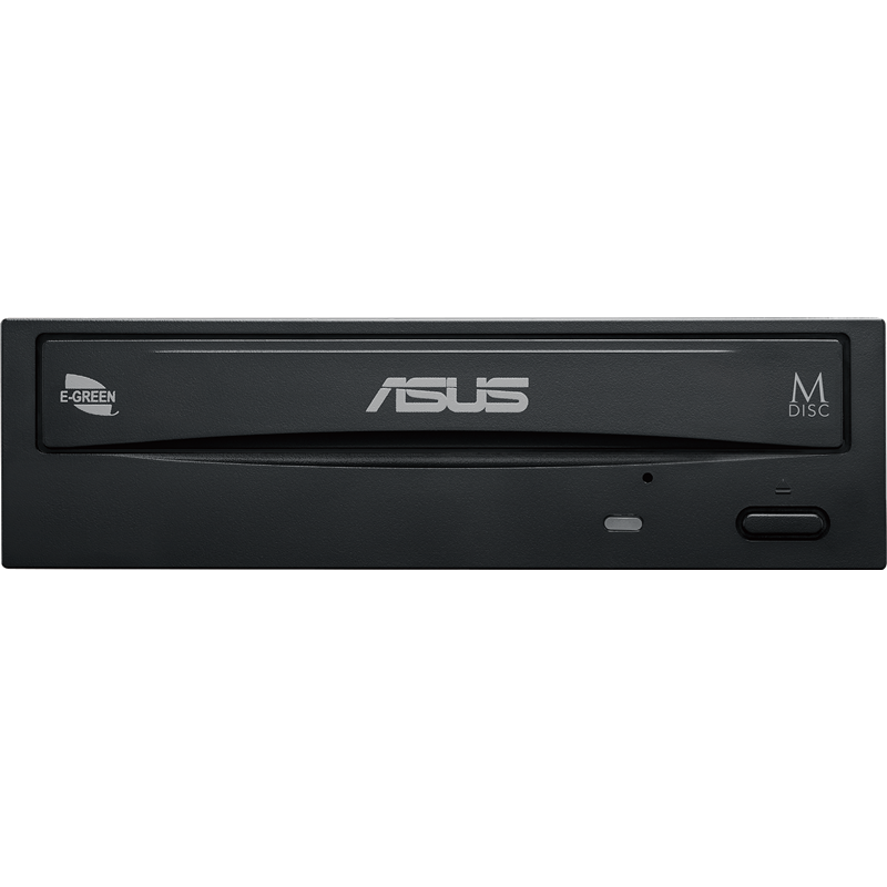 Оптический привод DVD-RW ASUS no ASUS Logo, внутренний, SATA, черный, OEM - фото №15