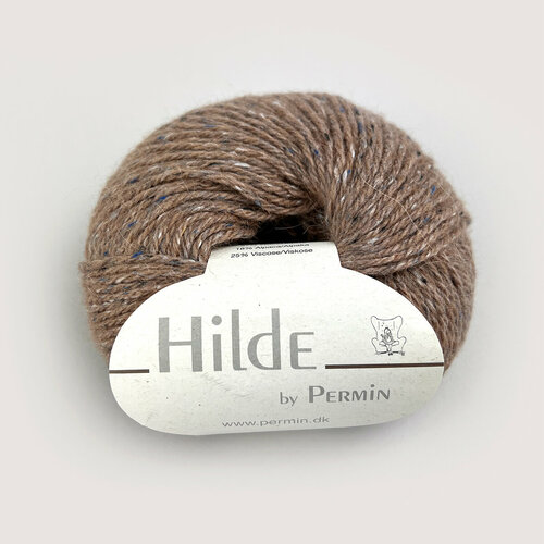 Пряжа Hilde 57 шерсть 18 альпака 25 вискоза 50 г 120 м Permin 880600880609 930₽