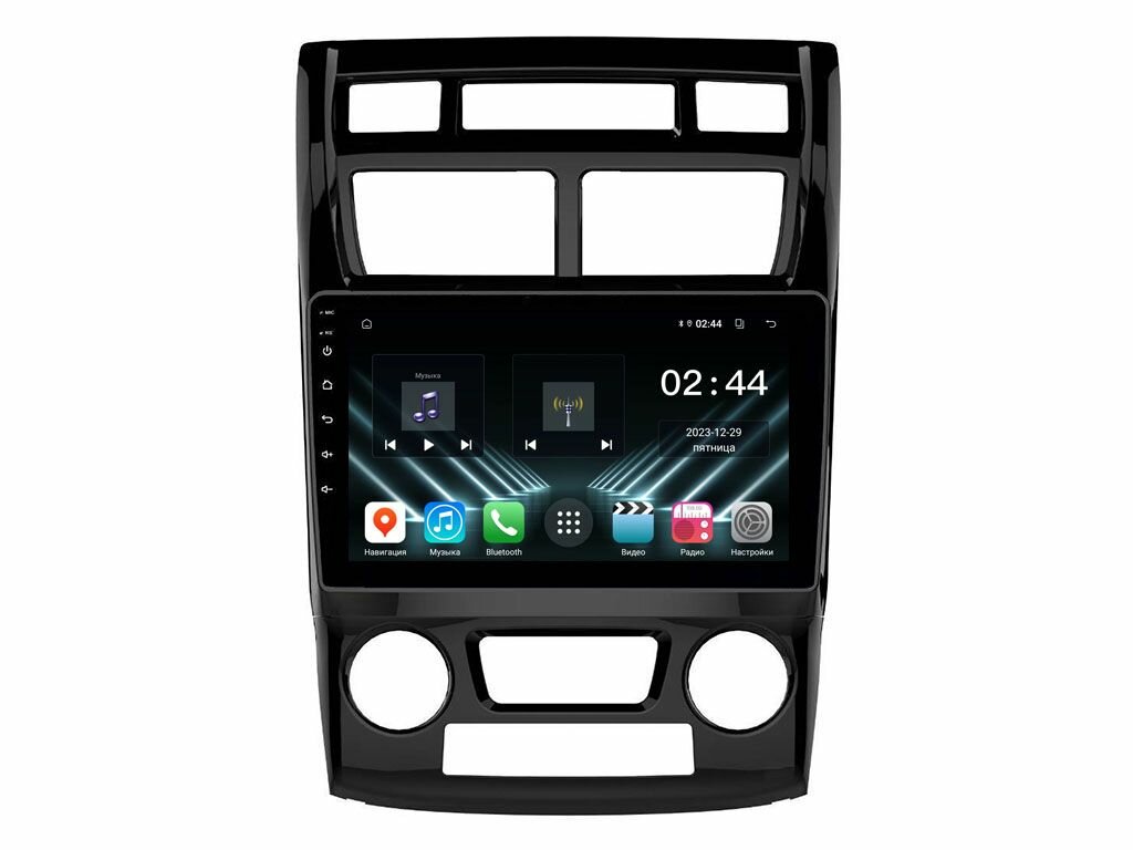 Штатная магнитола Kia Sportage 2 2004-2010 UNISON 09A1 2Gb/32Gb IPS BT Wi-Fi CarPlay (023-09A1)