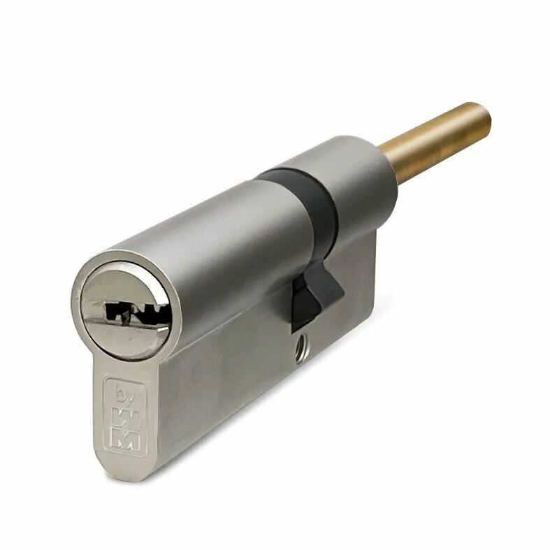 Цилиндр MOTTURA PROJECT ключ/шток 92 мм. (61+31Ш) никель (личинка замка сердцевина секретка врезной цилиндр)