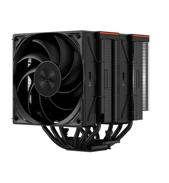 Кулер PCCooler RZ620 BK S115X/1200/1700/18XX/AM4/AM5 (8 шт/кор, TDP 265W, 2x120mm PWM FAN, 6 тепловых трубок 6мм, 500-2200RPM, 28-32dBa)