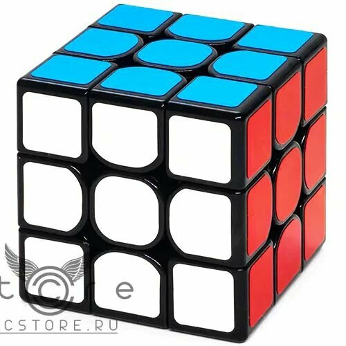 Головоломка / ShengShou 3x3 Pearl Черный / Развивающая игра