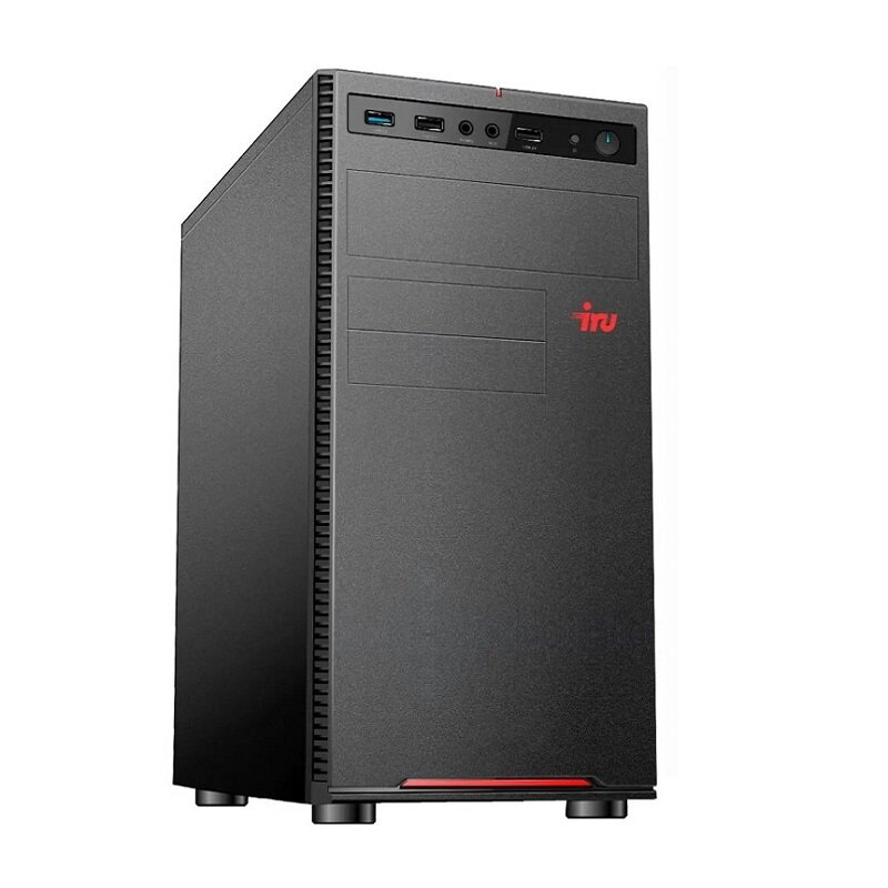 IRU Office 310H5SE (1989858) MT i5 10400 (2.9) 16Gb SSD1Tb UHDG 630/без OS/ GbitEth 400W, black