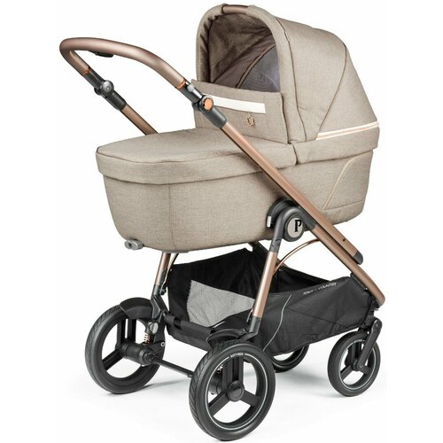 Коляска 3 в 1 Peg Perego Veloce TC Belvedere Lounge Mon Amour универсальная коляска peg perego veloce mon amour цвет шасси бронзовый