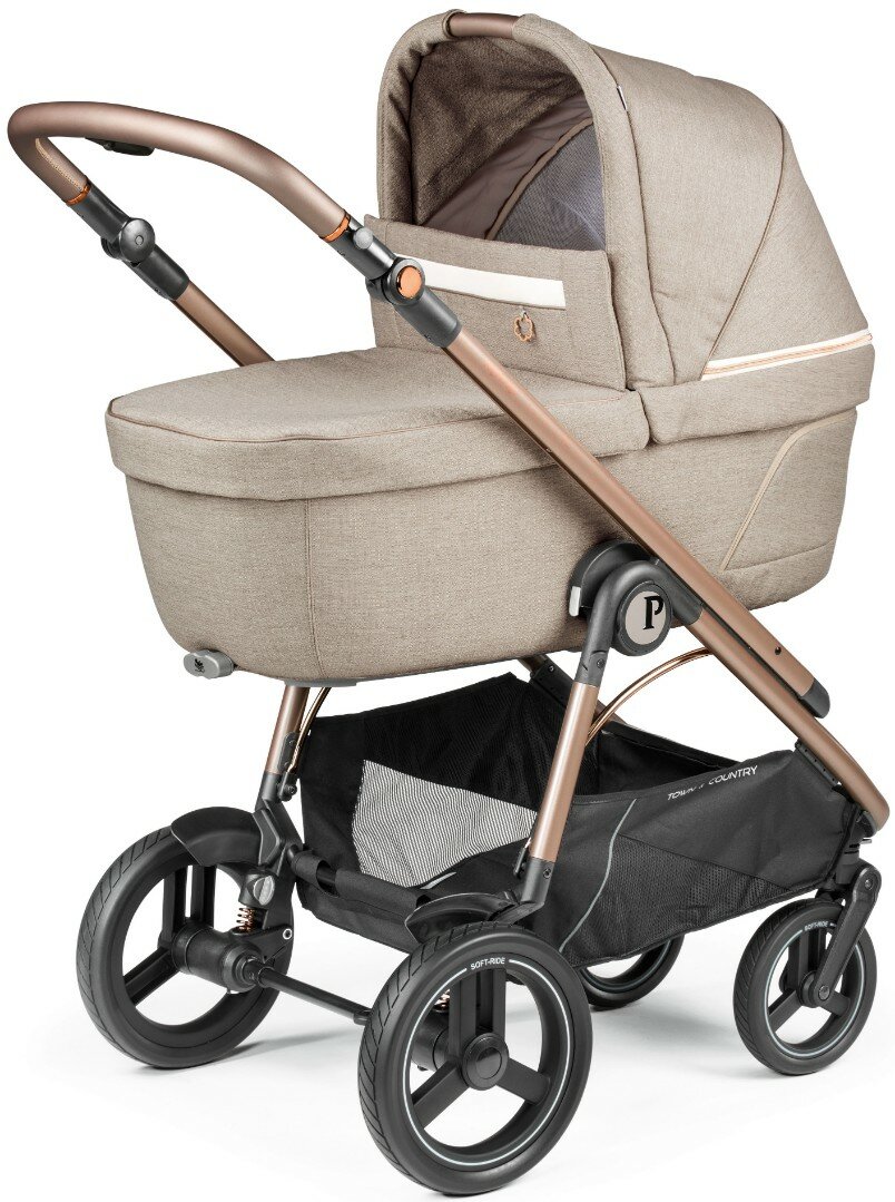 Коляска 3 в 1 Peg Perego Veloce TC Belvedere Lounge Mon Amour