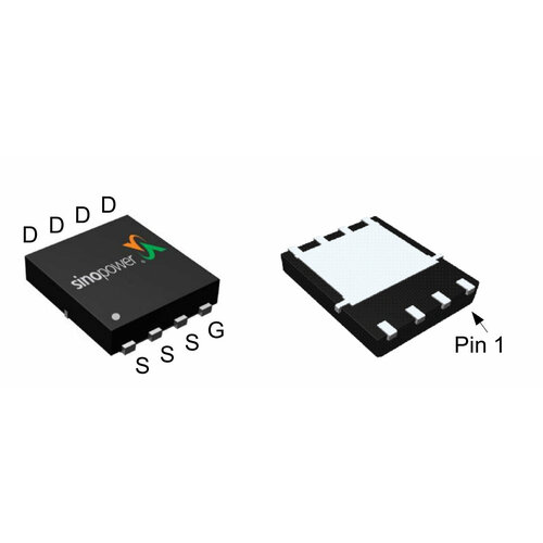 Микросхема SM4377NSKP N-Channel MOSFET 30V 50A DFN5X6-8