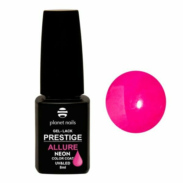 Гель-лак Planet Nails, "PRESTIGE ALLURE" Neon Collection - 687, 8 мл