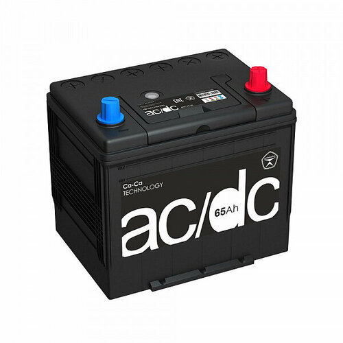 Аккумулятор автомобильный ACDC 75D23L 65Ah 600A ОП 232х173х225 D23L 232x173x225 7100₽