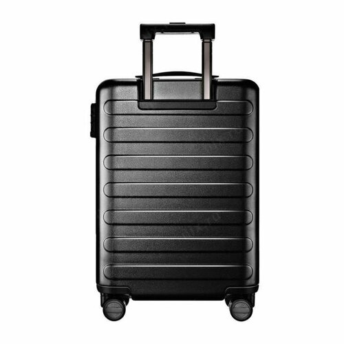 Чемодан NINETYGO Rhine Luggage 120102, 38 л, размер 20, черный чемодан xiaomi ninetygo rhine luggage 20 pink