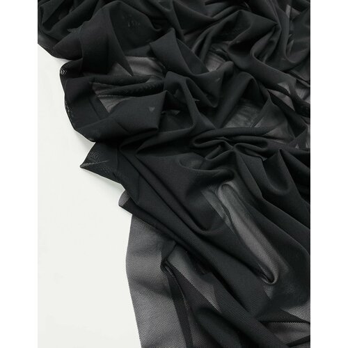 Гимнастическая черная сетка Тинка / 1 п. м. / ширина 150 см / 90 г/м2