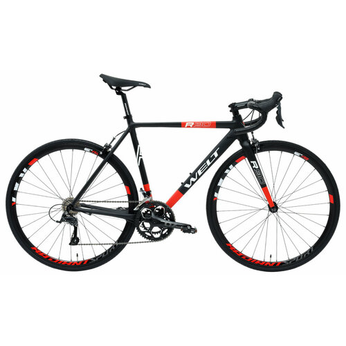 Шоссейный велосипед Welt R90 2024 57 см Черный 165-177 см 94990₽