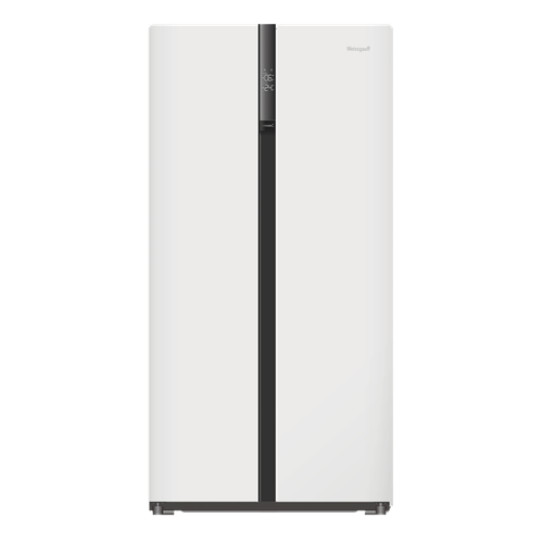 Отдельностоящий холодильник с инвертором Weissgauff WSBS 500 Inverter NoFrost White Glass 6661000₽