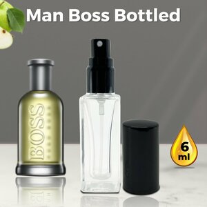 "Boss Man Bottled" - Духи мужские 6 мл + подарок 1 мл другого аромата