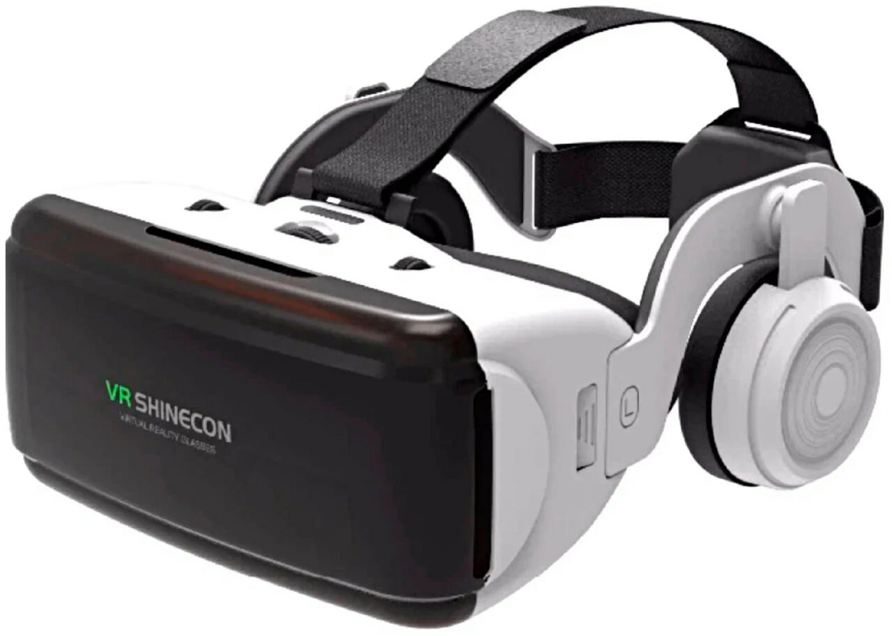 Очки виртуальной реальности VR 3D для телефона Shinecon G04BS Белые