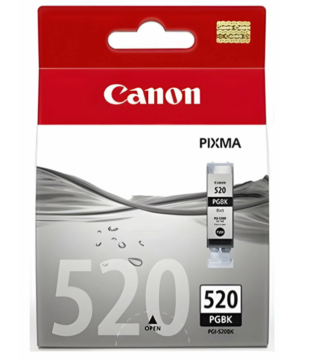 Картридж Canon PGI-520BK (2932B004), 350 стр, черный