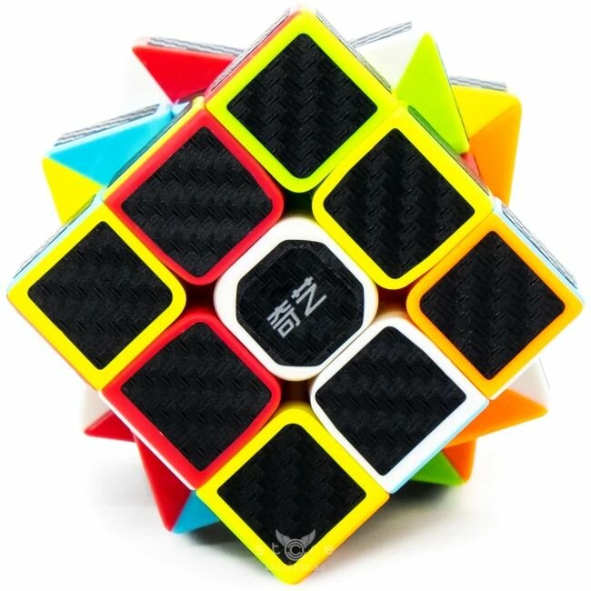 QiYi MoFangGe 3x3 YongShi Warrior S Carbon / Кубик рубика / Карбон