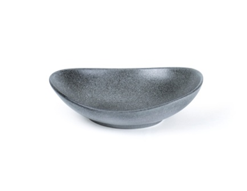 Тарелка обеденная глубокая для супа и салатов, салатница, Homium Валенсия, D24см, цвет серый
