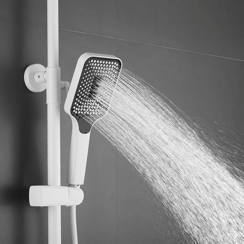 Душевая система Shevanik (Шеваник) S6836C, белый — фото 1